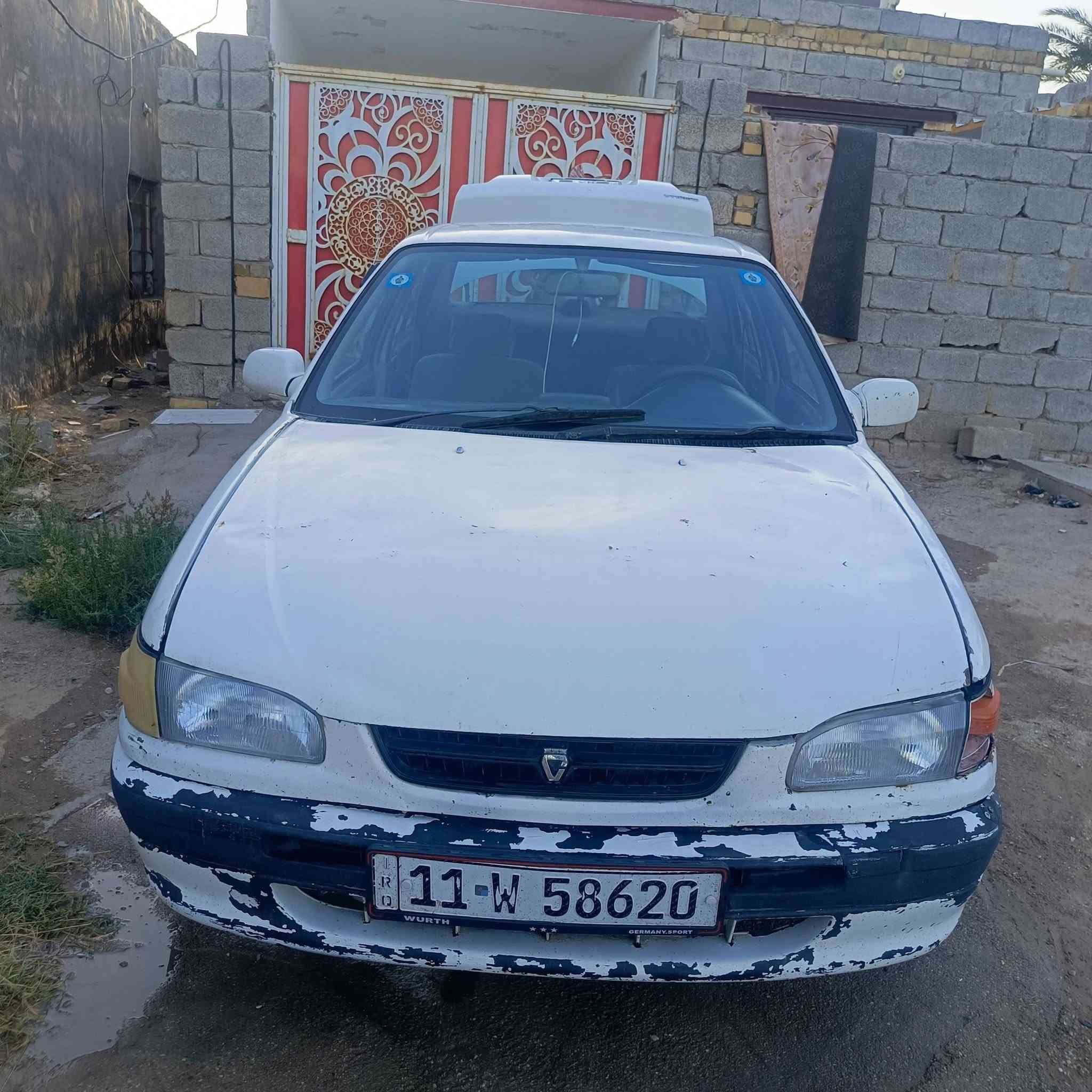 السلام عليكم كورلا موديل 95 رقم بغداد انگليزي  سنويه ل 28 باسمي مكينه بيها خيط تبخير السعر 37 وبيها مجال مكاني واسط قضاء الحي تفاصيل اكثر اتصل
***********
