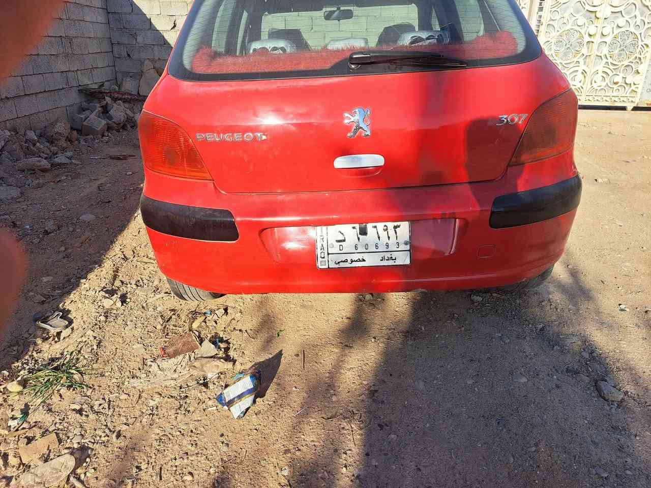 سلام عليكم  ٣٠٧ صبغ حزام مكفوله من الضربه السياره طلع بيها ستوب وجيك  فقط سابقآ كلشي مابيها تحويل ثاني يوم ٤٠ وبيها مجال  ***********
