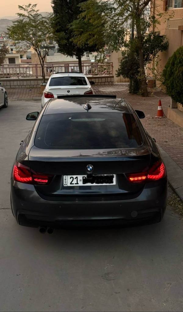 BMW 430i gran coupe
Mileage : 95,000
Model: 2018
Price: 151🔒

بی ئێم ٢٠١٨ فول مواصەفات داتاشۆ و ناو سور
Apple car play
ویلی ٢ سایزە ١٢ گەڵای پێدراوە
بەگلایتی M4 CS لەسەرە تازە بۆی بەستراوە 
کامل بەدی کیت M package
سەیارەیەکی جوان و بێ کێشەیە ، گێر و مەکینە و کارەباییات بە شەرت .
مەکینەی نەکراوەتەوە.
پێش و پشتی کەپسە
٣ پارچەی بۆیاخە و چەن پەڵەیەکی بچوکیش ساردی هەیە
تەحویل و خرامە بەشەرت .
سەنەوی تا ٢٠٢٩ تازەیە.
 تازە کامل سێرڤس کراوە و هیچ مەسرەفی تیا نیە.
نرخ151 گەڵایە. السليمانية, العراق


**إذا كنت صاحب هذا الإعلان وتريد حذفه لأي سبب، رجاءا أرسل رسالة إلى الدعم الفني**