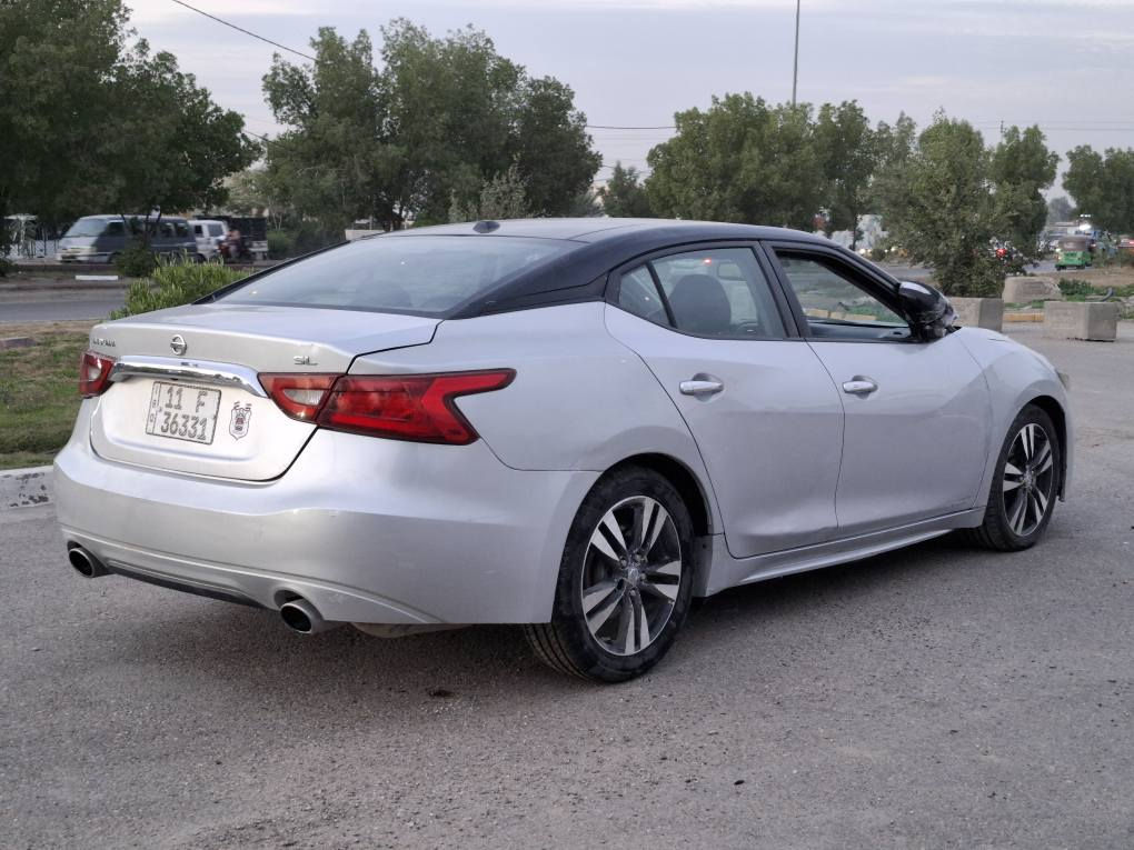 السلام عليكم للبيع او المراوس نيسان مكسيما موديل ٢٠١٨ بلاتينيوم فول مواصفات ١/١
بانوراما 
بصمه 
كشنات جلد +كهرباء 
تدفئه بالكشنات 
تبريد قطعتين
تحكم استيرن شاشه كار بلي انظمه قياده وبعد هواي مواصفات كير ومكينه خير من الله محرك ٣٥٠٠ سته سلندر تخم تاير جديد صدر امامي خلفي نص عمر رقم بغداد انكليزي بأسمي تحويل مباشر حادثها موجود بالمنشور صبغ ٥ قطع السعر ١٢٠ وبيها مجال بسيط 
مكاني الدوره ابو دشير 
رقم الهاتف *********** بغداد, العراق
