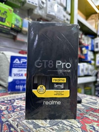 ريلمي GT8pro جديد فقط مفحوص العنوان حله حي الزهراء مقابل تقاعد بابل 07...