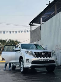 برادو 2017 txl كفاله من صبغ والضربه والتبديل  ماشيه (87).  الف جديده ج...