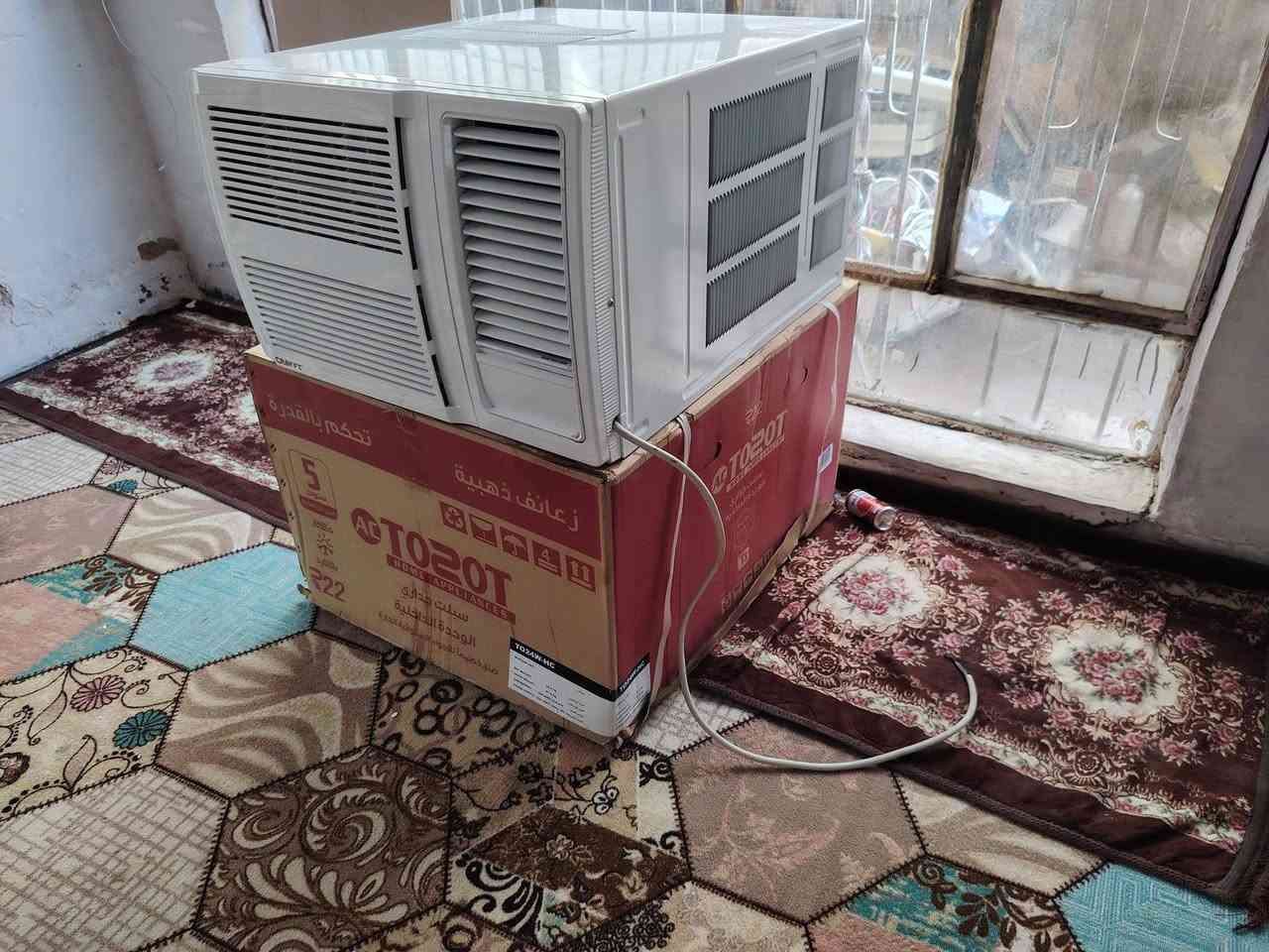 سلام عليكم مكيفات حجم 2 طن توسوت وكرافت موديل 2026
واحد مستعمل 10 فقط واحد جديد مكاني كربلاء طويريج 

سعرهن 750 تعرفون سعرهن مليون و130 هنا بس اني ابيع ب750 بيهن ضمان 3 سنوات 

***********
