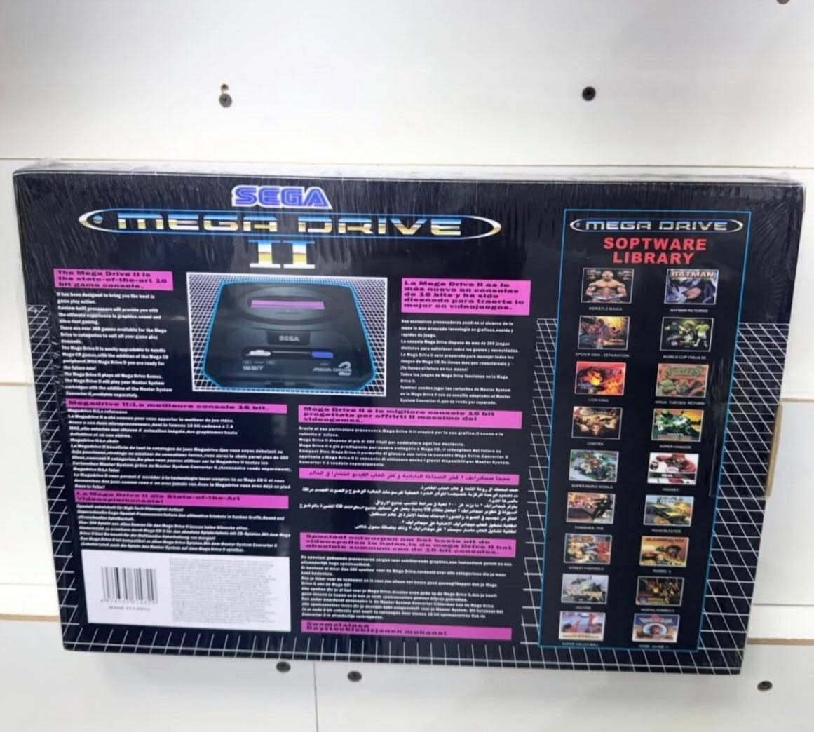 جهاز سيگا Mega Drive II 🔥🎮
رجّع ذكريات الطفولة وأجمل ألعاب الزمن الجميل 😍

✅ جهاز سيگا كلاسيكي
✅ ذراعين تحكم
✅ ألعاب ممتعة لجميع الأعمار
✅ سهل التركيب والتشغيل على التلفزيون

💰 سعر الجهاز:20,000 دينار فقط
🚚 التوصيل: 5,000 دينار
***********
