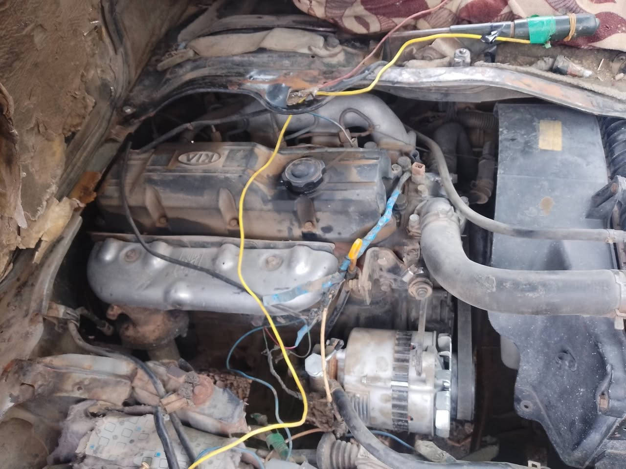 سلام عليكم محرك وكير بنكو جي تو 8ثكال مكفول بغداد التاجي مقابيل المعسكر التاجي قرب معمل العامر شارع الخدمي ***********//***********
