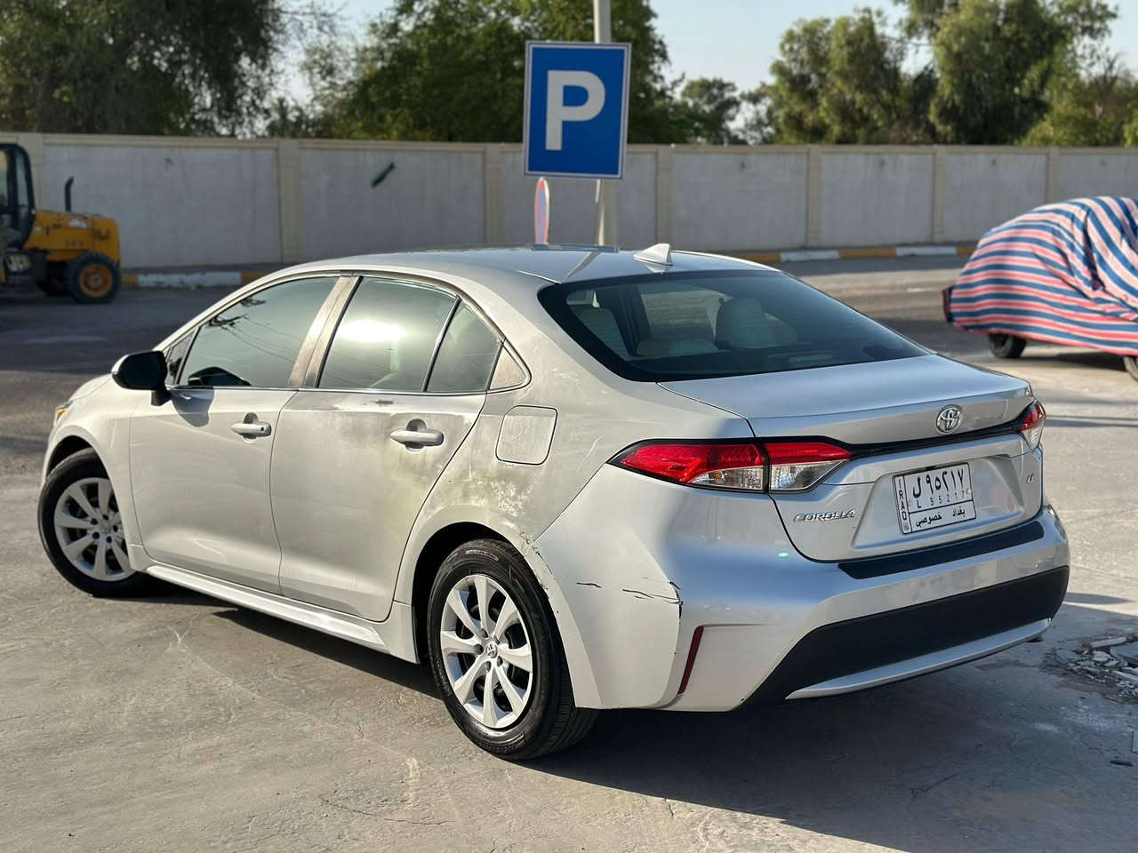 السلام عليكم
كورلا للبيع موديل 2020

مواصفات le داخل ابيض 

السياره عليه ادامه كامله دهن كير مبدل تخم تاير 

مناقصه كلشي 

الضرر 4 قطع صبغ بجم كبس

ماشيه 113 كيلو 

مكان السياره بغداد الكاظميه

السعر 138 وبيه مجال بسيط

مكلف بالنشر  
التفاصيل اتصل ع الرقم 
 

+964 770 780 3295
