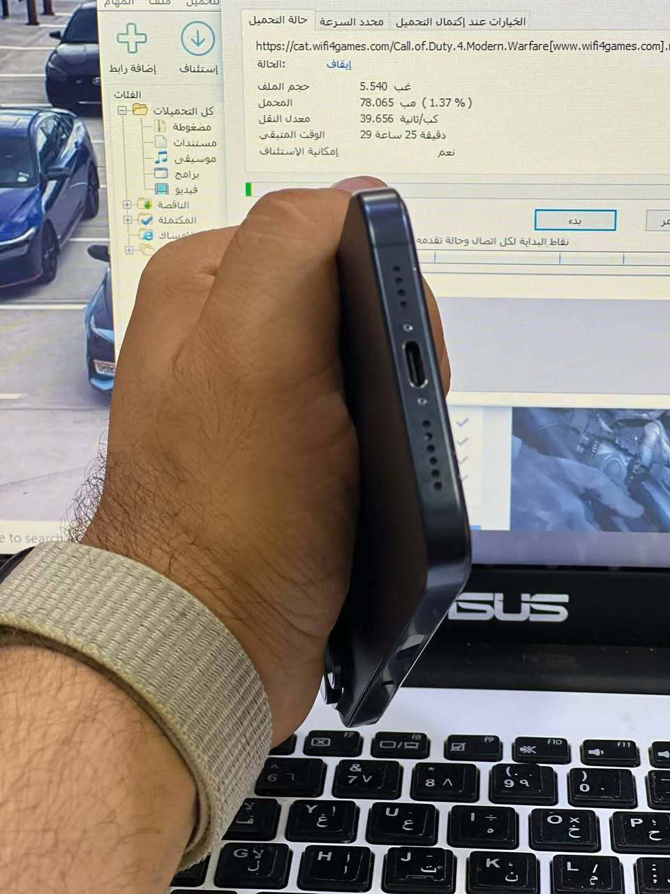 ايفون 15 برو ماكس
ايفون 15 برو (ماكس)
ذاكرة  ( 256)
بطاريه🔋100 مبدله اصليه 
جهاز esim 
السعر 780 
فيس ايدي شغال
والي ماعجبه السعر ياخذ اغاته والاحسن منه يكون
مكاني موصل حي السكر 
***********
