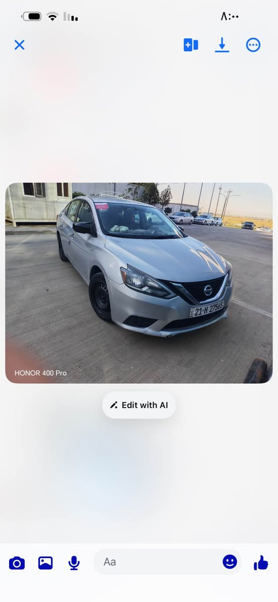 سياره لبيع كركوك شوراو يم معمل الحب نسيان سنترا ٢٠١٧ بيه قطعتين فقط بدون دواخل شرط التحويل هزه سنويه كله جديد الي يريد يتصل *********** كركوك, العراق
