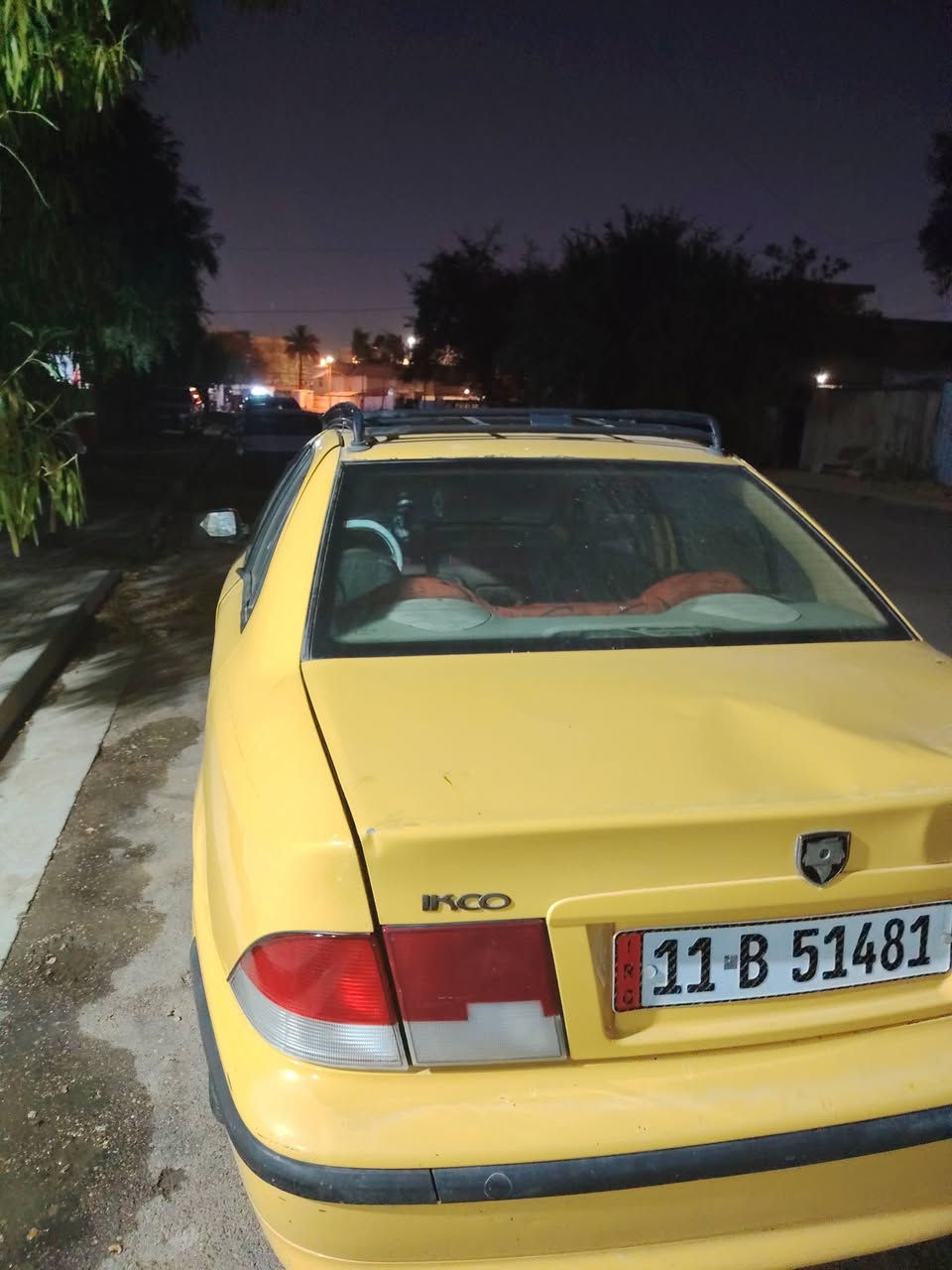 سلام عليكم
سياره سمند مديل ٢٠١١ ناطقه 
بيهه ضربتين بل باب الخلفي والصدر 
كامله مت كلشي رقم بغداد تحويل ثاني يوم مصفر هيئه وغرامات تبريد شغل 
كلشي بيهه نضيف بدون اخياس 
تخم تاير جديد 
35ورقه سعر
***********
