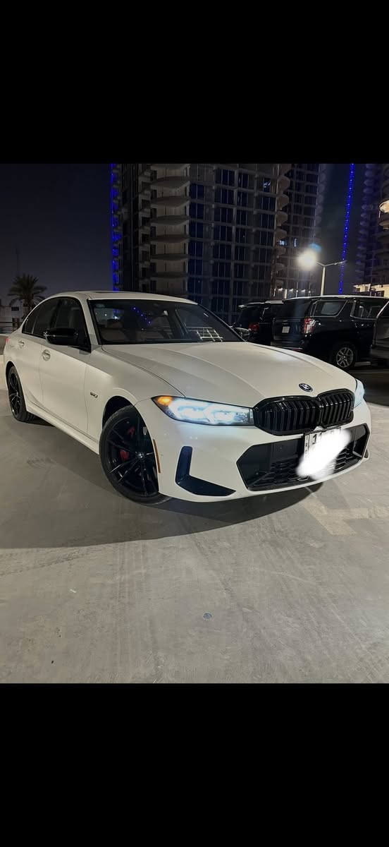 السلام عليكم
BMW 330e M package 2023

موديل 2023 الشكل الجديد رقم بغداد
ثلاث وضعيات قيادة (بانزين / هايبرد / كهرباء)
ماشية 48  الف كيلو متر مو ميل 
مغلفة ppf Matt 

المواصفات : 
شاشة متصلة 
تدفئة كشنات 
ميموري سيت
لدات داخليه 
فتحة سقف 
داخل جلد احمر 

وبقية المواصفات معروفه 
حادث السياره جاملغ خلفي صبغ والجنطه مبدله نفس اللون 
بدون ايرباك بدون دواخل 
السعر 325  وبيها مجال للشراي 

موجود واتساب ***********

