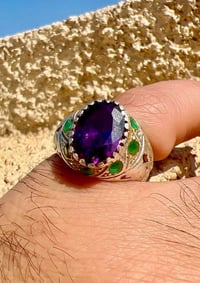 خاتم بركة • مستخرجات ضريح الحسين • صياغة يدوية