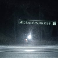 تيوتا رف فور موديل 2018 سياره مكفوله من الصبغ والتبديل  ماشيه 76 الف x...