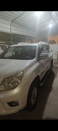 برادو 2013 رقم بغداد دولي سنوية جديدة بأسمي اللون ابيض صدفي السيارة كو...