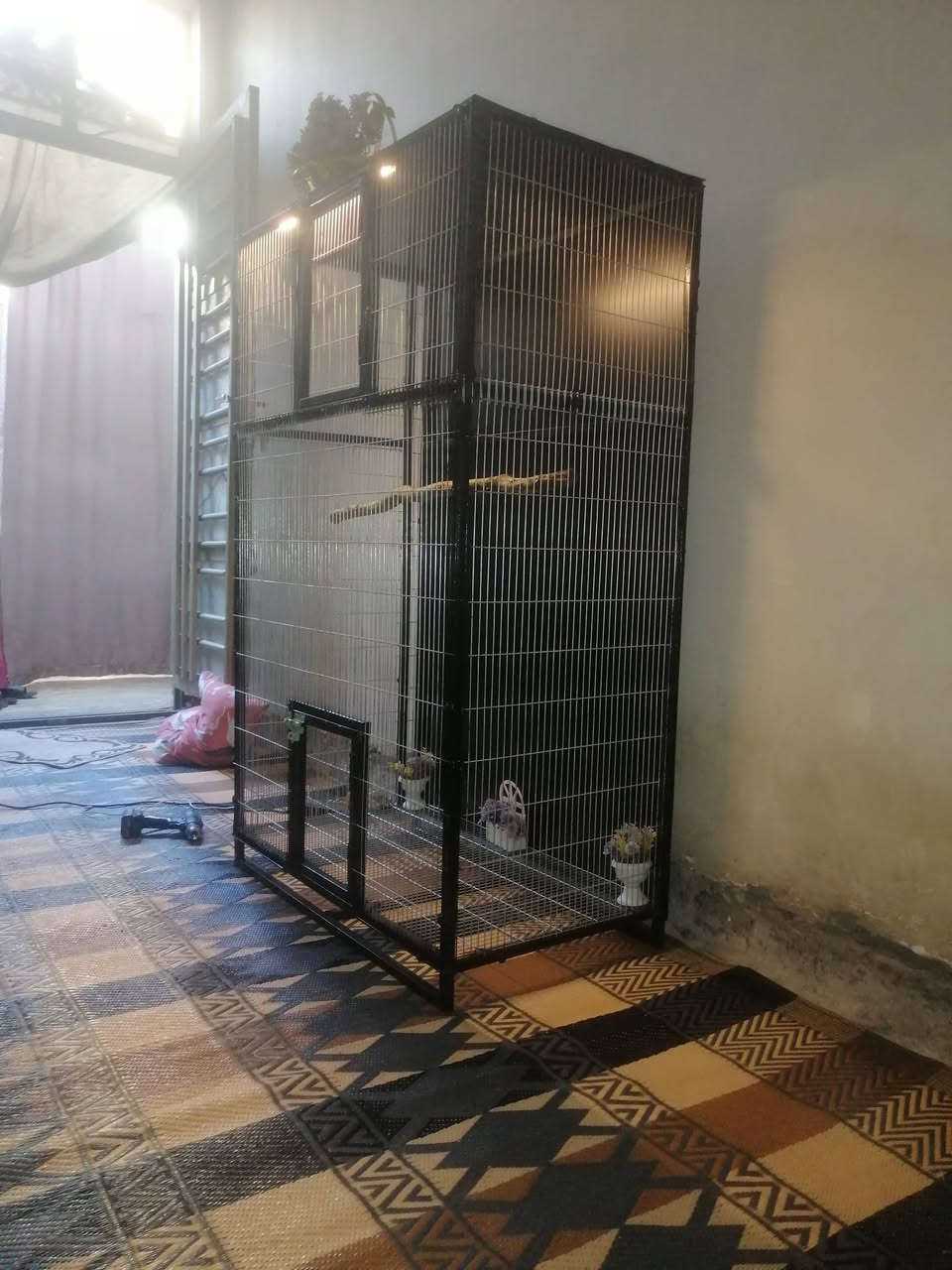 قفص حديد للبيع الطول 150 عرض 93 نزال 54 ضهر كابون شبك شخاطه فتحات صغار عنوان بغداد مدينه الصدر السعر(115)


**إذا كنت صاحب هذا الإعلان وتريد حذفه لأي سبب، رجاءا أرسل رسالة إلى الدعم الفني**