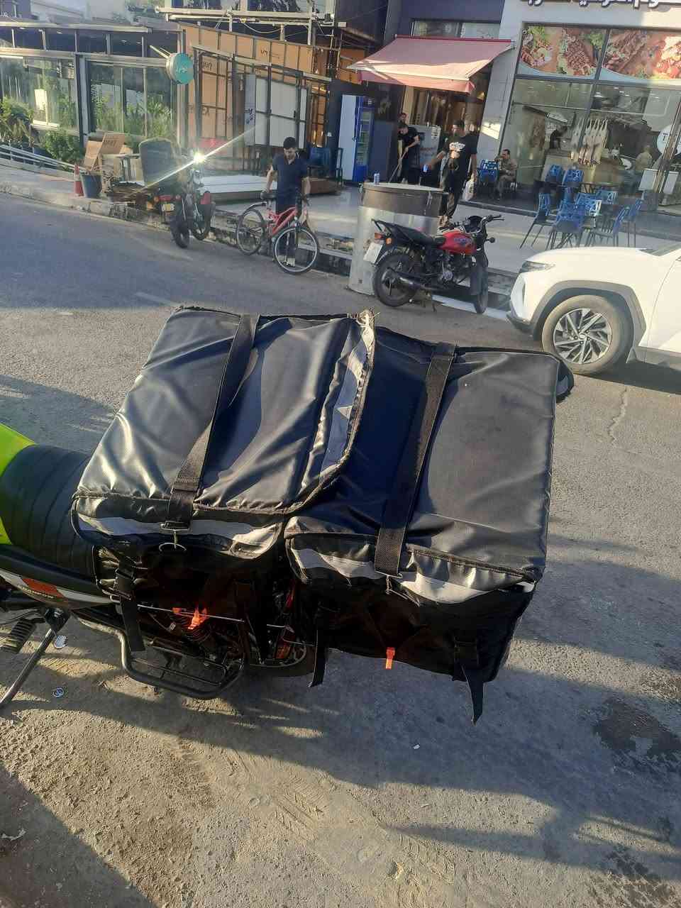 صناديق قماش جدد الاصليه  للبيع او مراوس بصندوق بلاستيك اسود
***********
