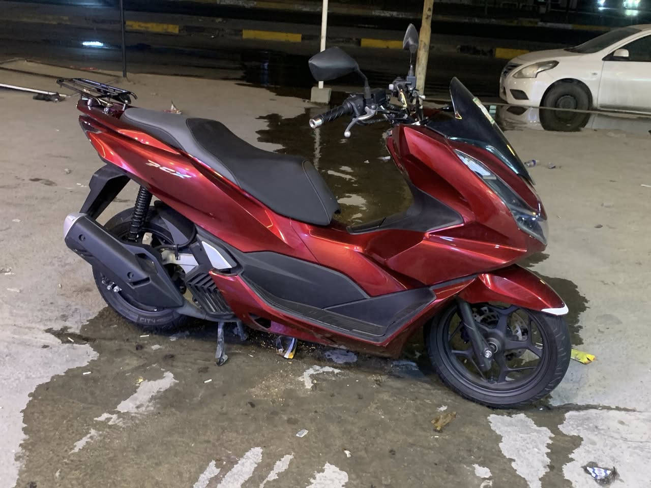 سلام عليكم للبيع بي سي اكس جيل الرابع ياباني الدراجه مكفوله من الزلغ ماشيه 7000الف المكان مدينه الصدر الشراي اتصال ع رقم ***********
