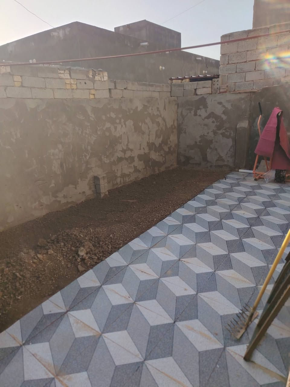 بيت للبيع شارع تئمين قرب سيد محمد مساحه 150غرفه وصاله ومطبخ وبراني حديقه 4×في 7تشاريف كامله مناقصه شي للستفسار ***********
