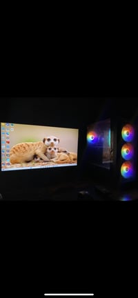 للبيع شاشه MSI(180hz)  حجم 23.8بوصه نضيفه وكارتونتها موجوده السعر:110 ...