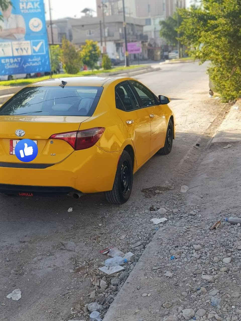 كورلا للبيع موديل 2019 موصفات Le رقم صلاح الدين كير محرك شرط كابون بانزين وغاز  صور الضرر على الواتساب بس راسلني سعر 133وقابل للتفاوض مكان السيارة كركوك  رقم الموبايل ***********
