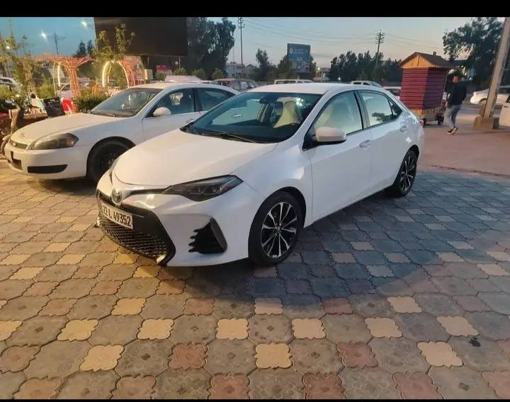 السلام عليكم كورلا للبيع موديل 2017مسعجل عله بيعته 70 ورقه وبيه مجال حادثه مكلوبه هاذه رقمي ***********
