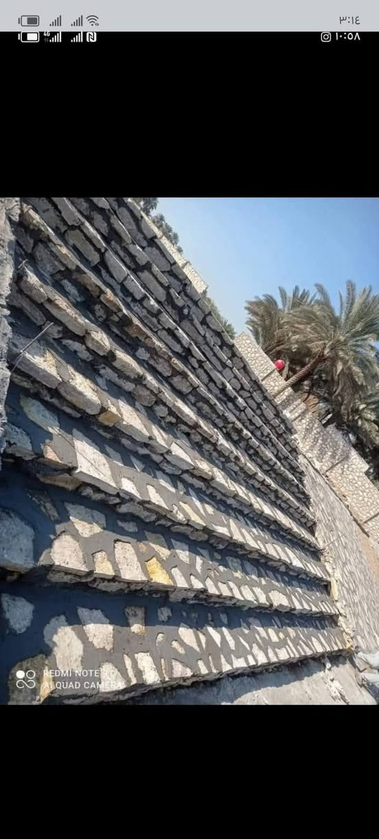 اسعار مناسبه وعمل درجه اولا سياجات وبيوت ورصف شط ***********
