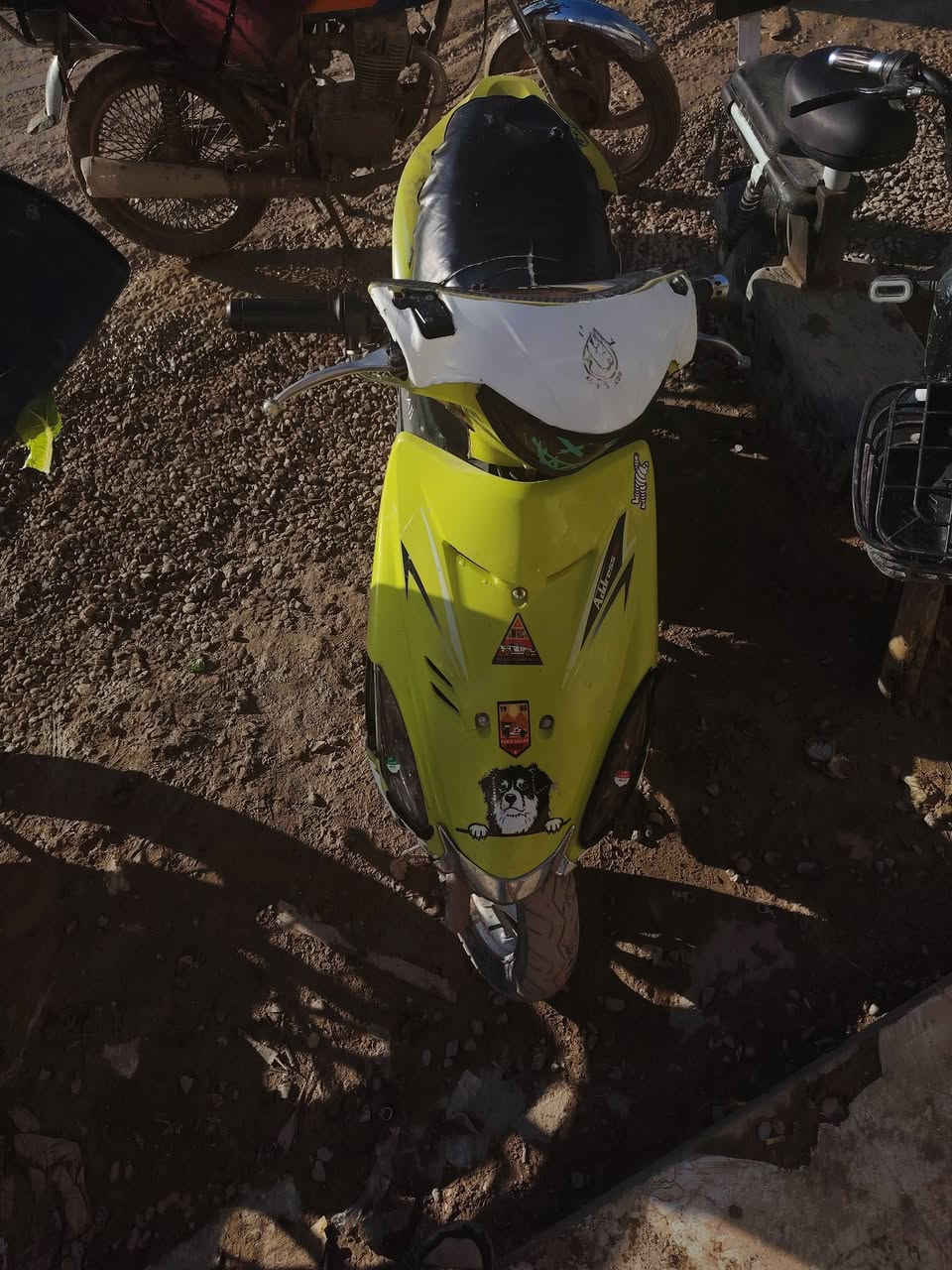 دراجه ثعلب للبيع كله شغال كهربايأت تشتغل سلف ول باتري رايدله كتف فقط السعر ١١٠ وبيهه مجال ***********
