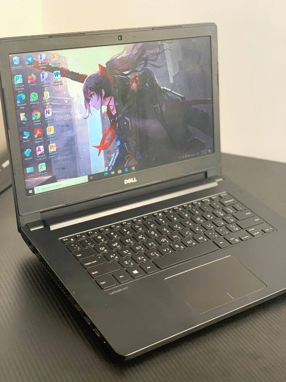 هي قطعة وحدة فقط لو تلحك عليها لو تروح عليك...
هذا اللابتوب شكلة كلش فخم وقوي بكرت شاشة خارجي ورخيص

شنو يشغلك العاب؟

✔️ GTA 5
✔️ Fifa 
✔️ Battlefield 4
✔️ Red dead redemption 1 
✔️ Tomb raider 
✔️ Valorant 
✔️ Call of duty black ops 
✔️ Far cry 4 
✔️ Skyrim 

كل هاي الالعاب وغيرها تكدر تشغلهن على هذا اللابتوب!!
زين شنو مواصفاته؟

Dell latitude 3470

• Core i5 6200U - معالج 
• Nvidia Geforce 920M 2GB - كرت شاشة خارجي 
• Intel HD GRAPHICS 520 4GB - كرت شاشة داخلي 
• 8GB RAM - الرام
• 256GB SSD - تخزين سريع 
• 14.1 INCH HD+ Screen 

ضمان 10 ايام من اي خلل استبدال 
ضمان ساعتين فما فوق بطارية 

**السعر : 244 الف**
توصيل جميع محافظات العراق 

راسلني وانس ودزلي صورة المنشور: ***********✅
