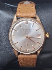 ساعة REWEL • قطر ٣٥ • تغليف ذهب