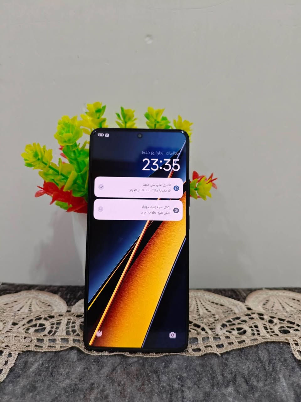 بوكو X6 برو 5G
 الذاكره 512 رام 12
بوبجي 120 فريم 
نضافه 100% مكفول ومشروط 
السعر 285 
عنوان سماوه مركز ***********
