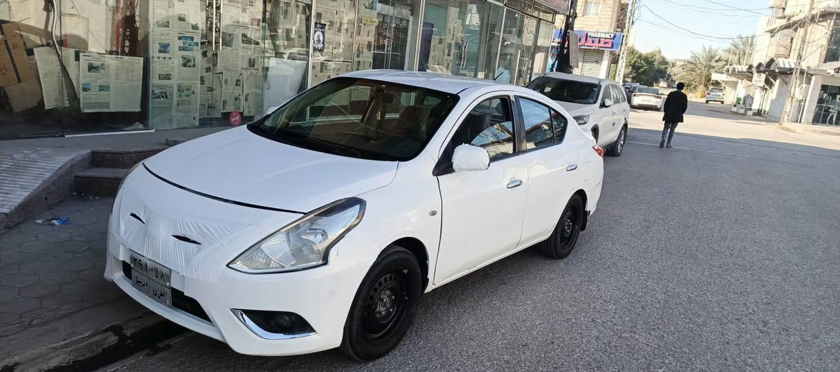 السلام عليكم نيسان صني للبيع منضومه غاز +بانزين جاهزه كير محرك تبريد تدفئه  تخم تاير تخم ويل عادي حداديه ادامه كامله بيهه رشات صبغ وبارد ابيع صبغ حزام موديل 2016 رقم اربيل انسه الصرف السعر 88 للاستفسار ***********
