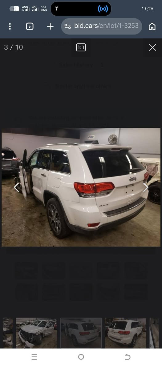 للبيع: جيب لمتيد 2019 وارد أمريكي
🔹  موديل: 2019
🔹 الوارد: أمريكي
🔹 العداد: 89,000 ميل
🔹 السيارة: بحالة ممتازة و صبغ  3 قطع
🔹 المواصفات:
بانوراما واسعة
جنطة كهرباء
خزن كهربائي
كشن حار بارد 
مقاعد ميموري
رادار + حساسات أمامي وخلفي
شاشة ديجيتال
نظام توقف ذاتي
تكييف أمامي وخلفي بارد وساخن
فول مواصفات
💰 السعر المطلوب: 20,900 دولار
📍 المكان: بسماية / الصويرة
📞 للاستفسار: ***********
