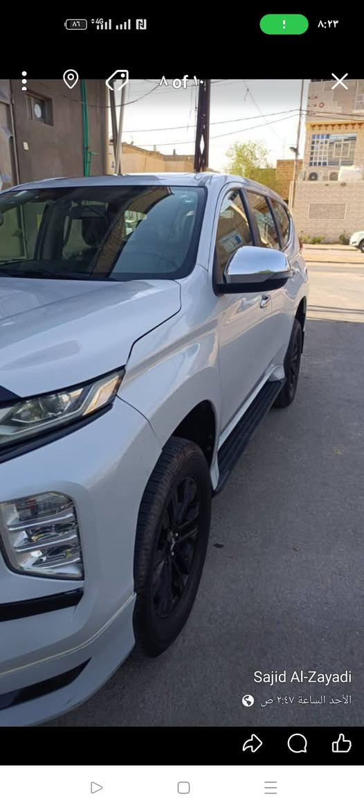 السلام عليكم
باجيرو سبورت كت رياضي 
موديل 2020 فول مواصفات
محرك 6 سلندر 3000
مكفوله من الدعاميه للدعاميه
گير محرك حداديه كفاله
كير 8نمر 
7 راكب 3 قطع تبريد
دفع رباعي
بصمه تشغيل وباب
فتحه سقف
مري شفط
اشاير بالمري
نظام اوتو هولد
نظام نزول منحدرات
شفتات بالستيرن
شاشه
لايت زنون LED
هاند بريك دكمه
داخل جلد احمر 
تخم تاير ياباني  
السياره جاهزه من كل شي 

سنويه بأسمي رقم انگليزي مكاني نجف
السعر 220ورقه بيها مجال للشراي
مراوس بسياره اقل
للاتصال ***********
