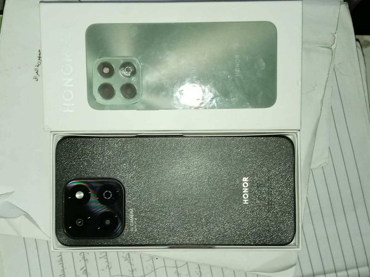 هونرx6b pro الجهاز الاقتصادي من هونر
للبيع
ذاكره الجهاز256GBوليس128
رام وعشوائيه6GB
لون الجهاز الاسود المطفي🖤
نسخه الدبل سيم كارت2
مع شاحنه هونر سوبر جارج القويه66w 

سعر 100وبي مجال للطبيبن رقم ***********
استخدام قليل اخذه لابنك وارتاح
