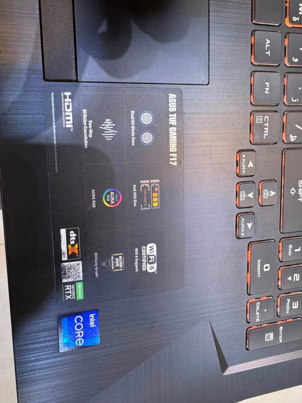 800 الف
لابتوب كيمنك 
شاشة كبيرة 17.3
i7 جيل 11
رام 16 3200
3050 4gb
تخزين m.2 500gb


**إذا كنت صاحب هذا الإعلان وتريد حذفه لأي سبب، رجاءا أرسل رسالة إلى الدعم الفني**
