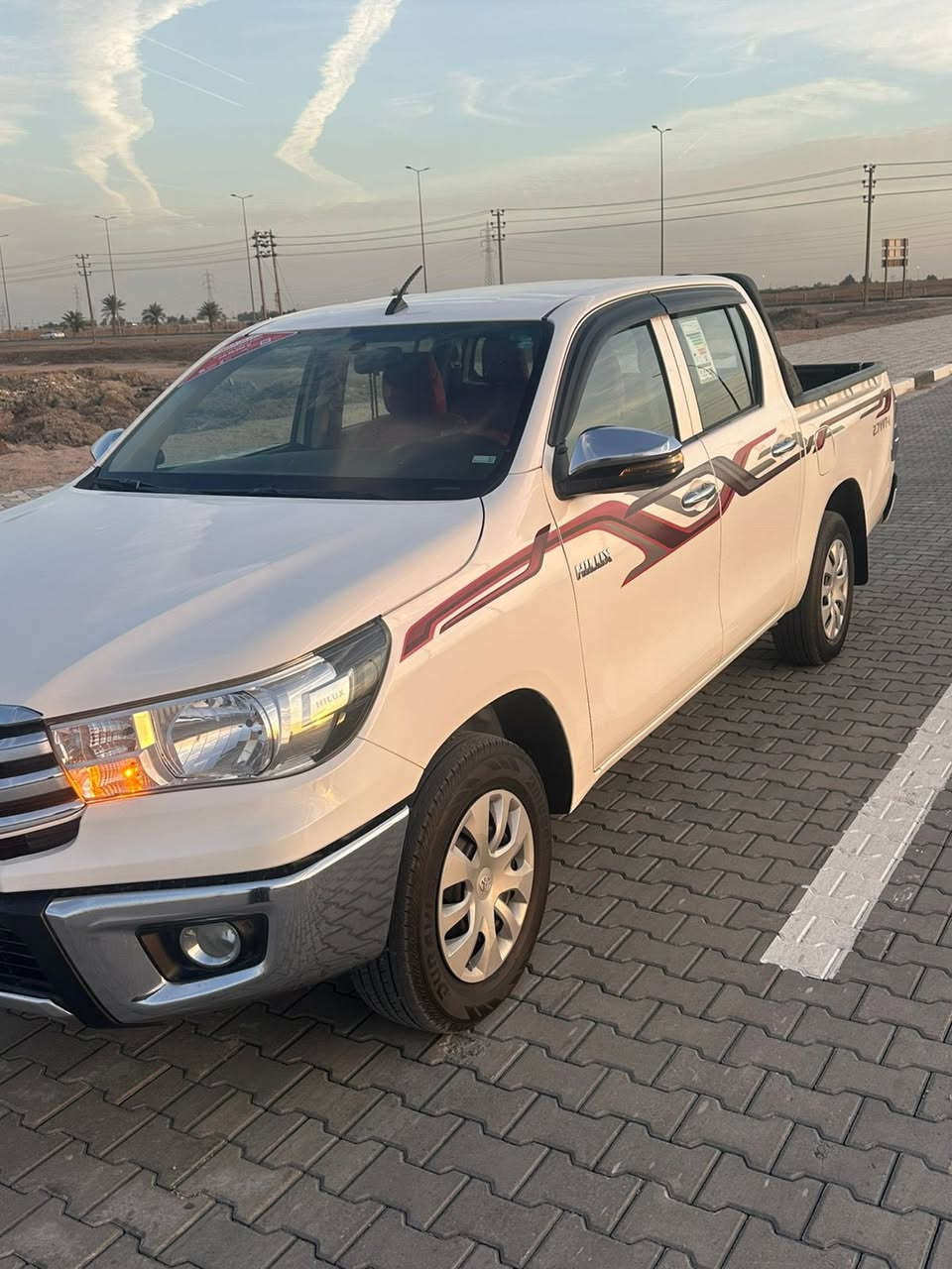 سلام عليكم هيلوكس 2021 مكفوله كفاله عامه رقم ربيل جديد سنويه منتهي تخم تاير حداديه جديده مكينه وكير وكسن مكفولات ماشيه 90جديده حيل حلوه عنوان بصره زبير 
***********
