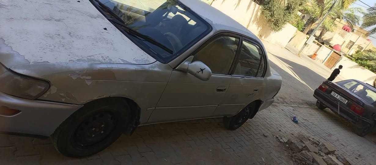 كورلا للبيع موديل 1994 رقم بغداد تبريد شغال مكاني نجف مكينه كير جديد ***********
