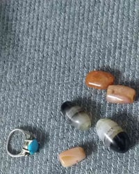 محبس نسائي • فضة • احجار