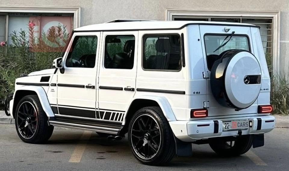 للبيع او المراوس📣‼️
🛡️(2015) مرسيدس جي كلاس🛡️
< AMG G63 >

🔶فول مواصفات: 
• مغلفة PPF بالكامل وما زالت داخل الضمان
• ⁠مكفولة كفالة عامة حتى من الشخط 
• ⁠محدثة كت 2022 بقطع أصلية
• ⁠صبغ قطع التحديث فقط
• ⁠المحرك AMG 5.5L V8 Bi-Turbo 
• ⁠8 سلندر توين تيربو
• ⁠القوة: HP 563
• ⁠العزم: Nm 760
• ⁠بصمه
• ⁠سلايد روف
• مساج بالكشنات
• ⁠داخل جلد لونين
• ⁠كشنات جلد
• ⁠كشنات كهرباء مع خزن ميموري
• ⁠تدفئة وتبريد كشنات
• ⁠ستيرن كهرباء
• ⁠تحكمات ستيرن
• ⁠شاشات بالتكاية
• ⁠سستم صوت
• ⁠ويل قياس 22
• ⁠تخم تايرات جديد
• ⁠رقم أربيل
• ⁠تحويل أو وكالة
• ⁠سيرفس كامل بالشركة
• ⁠السيارة نظيفة جداً وما بيها أي نقص
للاستفسار الاتصال او واتس متواجد
***********
