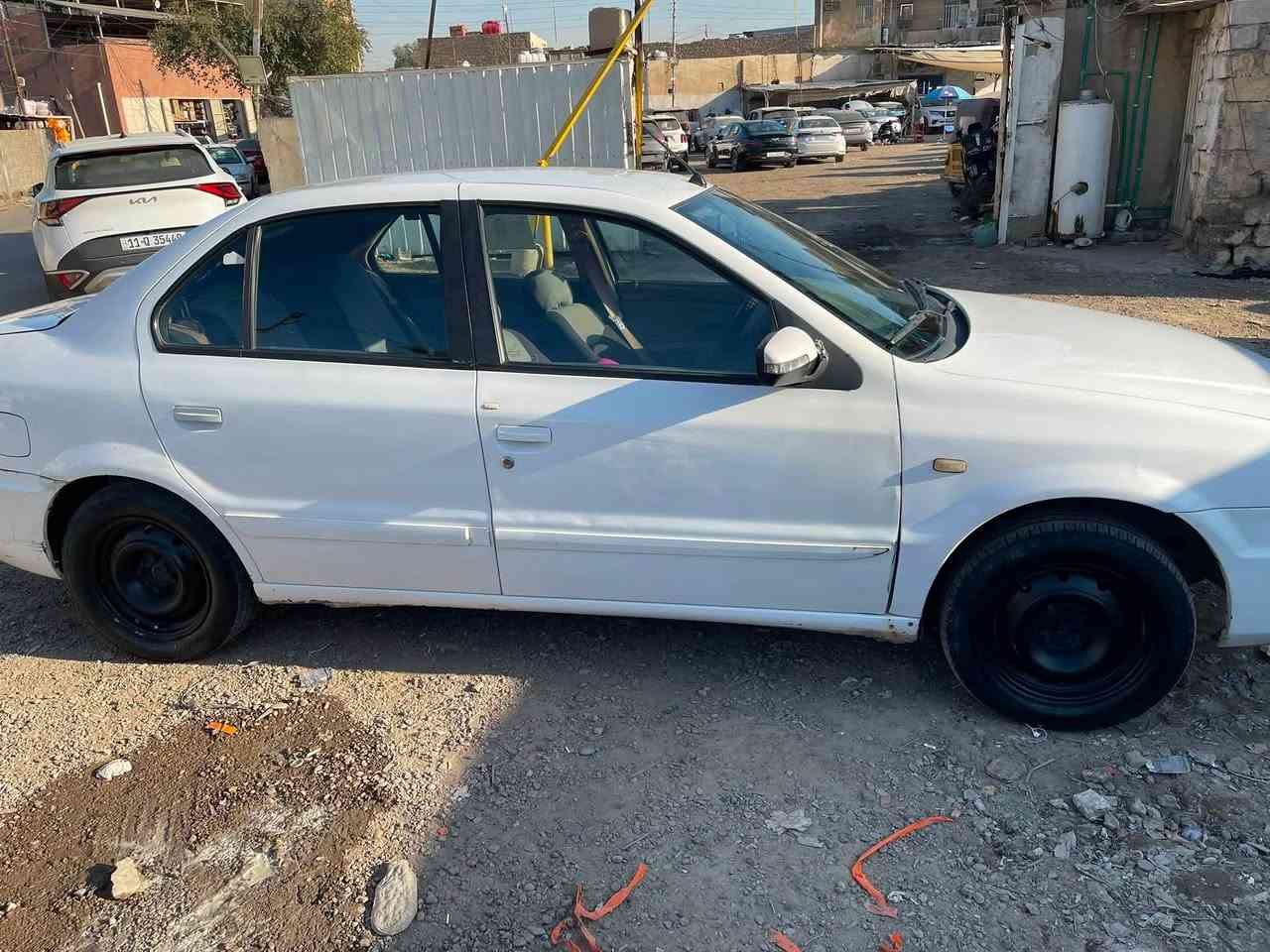 سلام عليكم سمند ناطقه مديل 11 سياره جاهزه من كلشي كير مكينه تبريد حداديات ضربع بل جاملغ ايمن فقط وبيه نواقص بصيطه سياره بسمي رقم نكليزي سنويه جديده عنوان بغداد كاظميه (***********)سعر ٣٥ وبيه مجال
