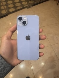 ايفـــون 14عادي شرق اوسط ماسترر لون   سمائي  الذاكره  128  البطاريه82...