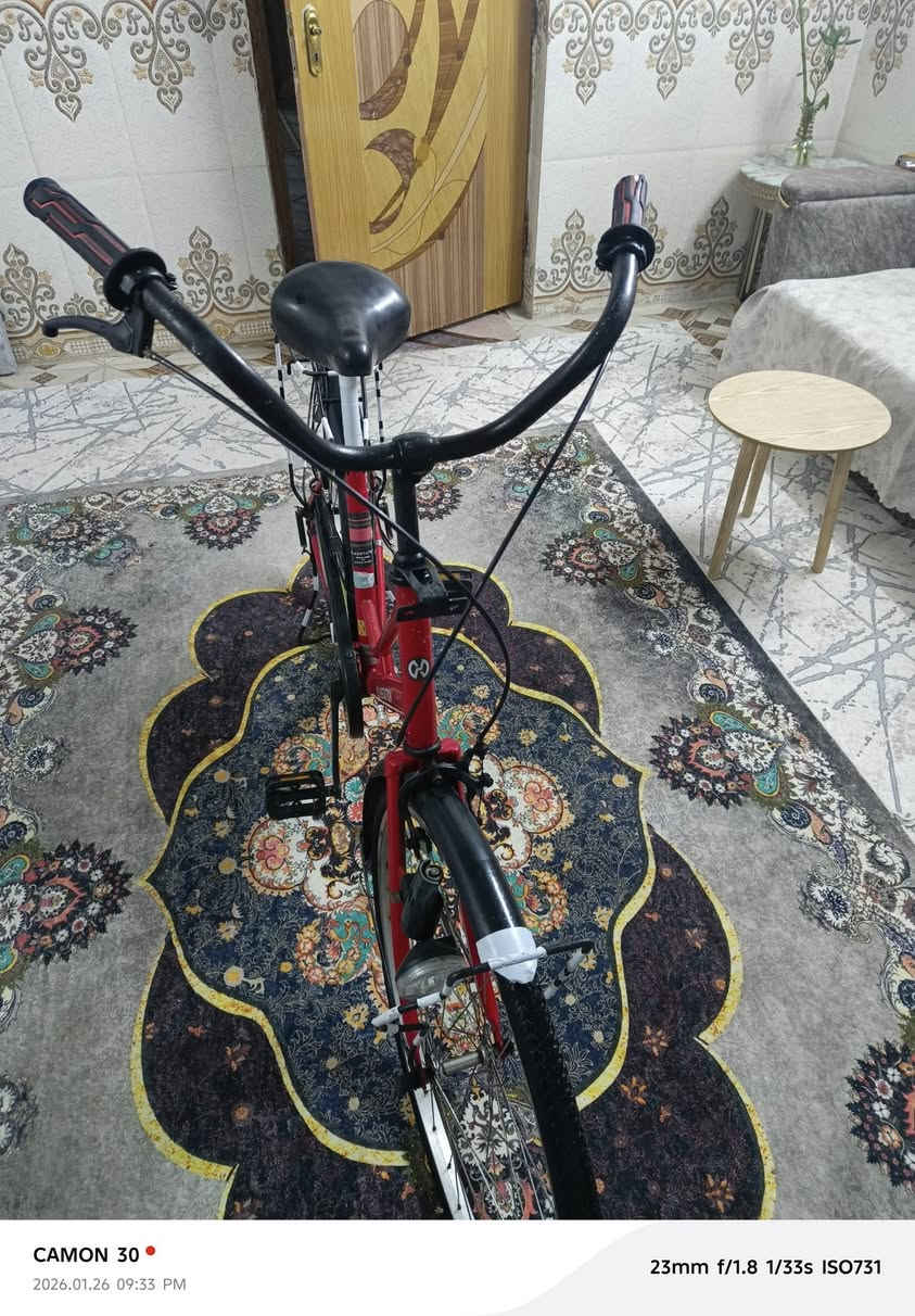 باسكل بطه 2018 حجم 26 نضيف سعر 95 وبيه مجال المكان نجف الاشرف حي النصر الاستفسار توصل مع هاذه الرقم ***********
