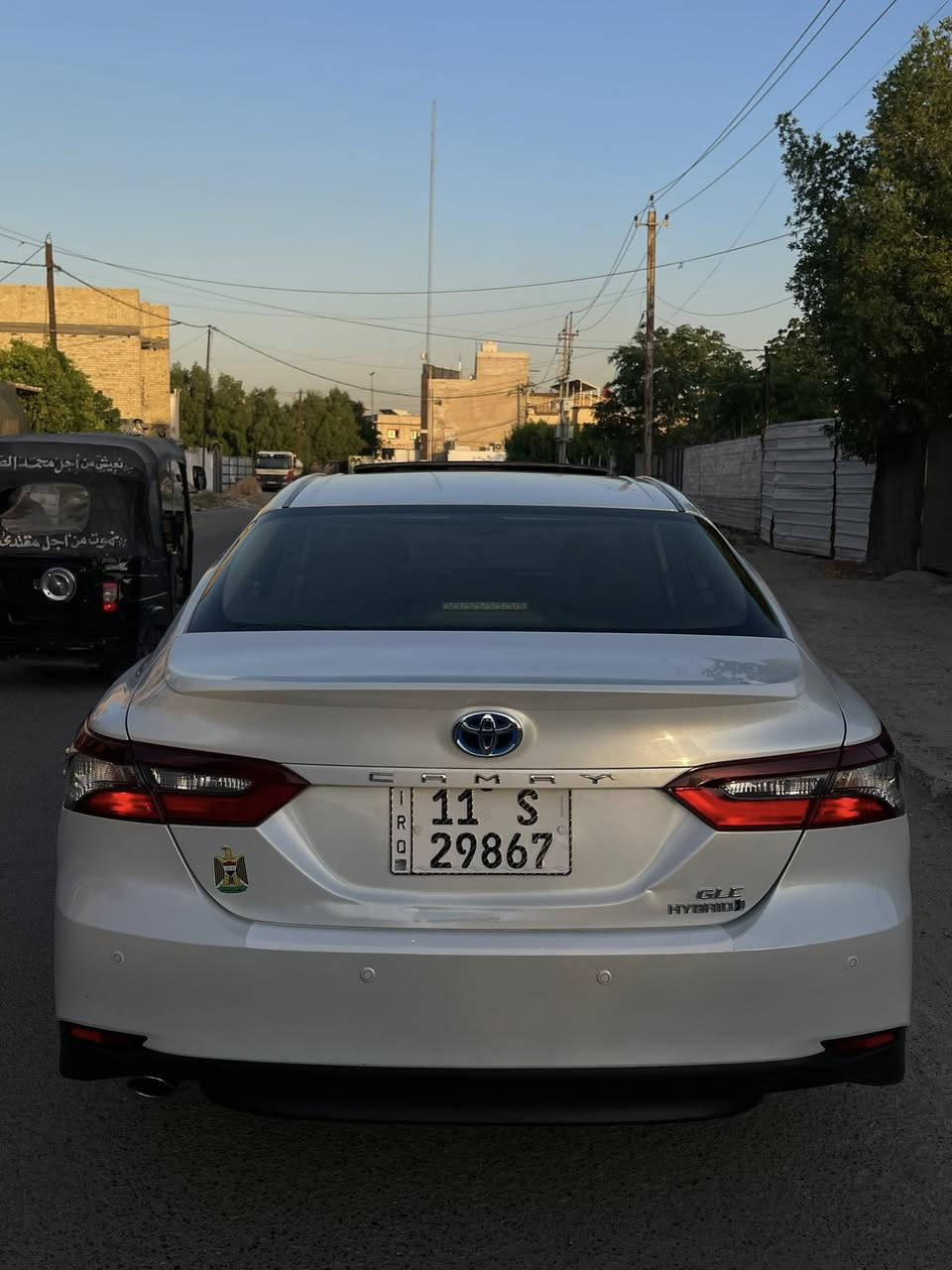 كامري موديل 2024 وكالة عبد اللطيف مقفوله من الصبغ ولبارد 

السيارة ماشية 47 km

خليجي هايبرد

الموديل 2024

سعة المحرك 2.5L

ببلغ عزم الدوران 221 نيوتن/ متر

بقوة 215 حصان

AIR BAG 8 عدد

حساسات أمامية

حساسات خلفية

لايت زينون + LED

كشافات

سلايد رووف

حجم الاطار 235/45R18

ويل كب 18

4 دسك

فبضات أبواب من الآلمنيوم

اريل نفكيتر

فتاح التشغيل بصمة

شاشة

كاميرا دوارة

الانارة الداخلية LED

حركة مقعد السائق كهرباء

Cruise ثبت السرعة

المودات والأوامر الصوتية

Drive Mode أوضاع القيادة

المرآة الوسطية أوتو دم

بريد شاشة

قطعتين تبريد

هاند بريك كهرباء

Auto Hol ال ار

ISOFIX I

ايزو فكس

اشارة في المرايا الجانبية قابلة للطي كهرباء

بردة خلفية كهرباء

Wireless شاحن

السعر ".228$ وبيها مجال

رقم صاحب سيارة ***********
