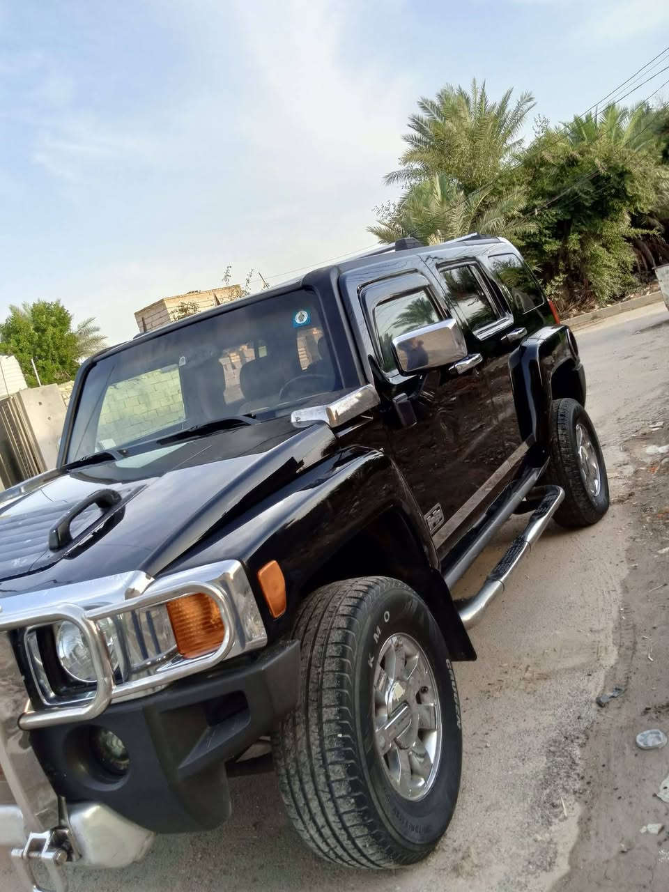 سلام عليكم همر للبيع موديل 2008كفاله عامه خليجي رقم بصره بسمي دولي مكينته بلادي تبريد تخم  تاير حداديه سياره برغي مانقصه H3 السعر110وبيه مجال مكاني ناصريه قضاء رفاعي ***********
