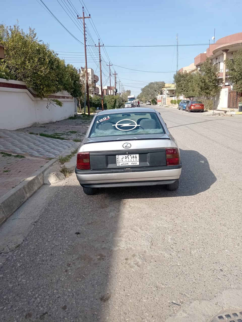 اوبل فكتره موديل ١٩٩١  عضم عاج  حجم ٢٠   السعر ٣٤  وبيه مجال بصيط للاستفسار الاتصال على الرقم *********** كركوك حي النصر
