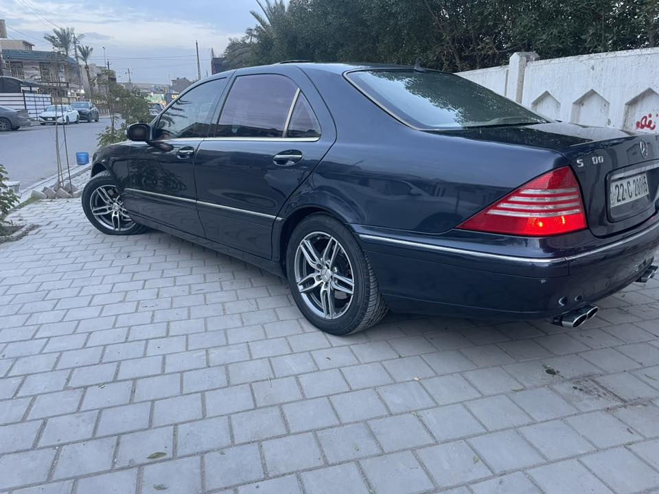 باب طويل داخل عسلي
السياره فول الفول S500

١١ دكمه ناعمه

السياره رادار 
توقف ذاتي
وخاصيه التسارع والتباطؤ اوتو

الجنطه كهرباء غلق وفتح

الكير ٧ نمر انسه انسه الصرف 

الكشن مساج 
وتدفئه وتبريد

جوبلسات تخم جديد

بلكات

نوزلات

مشط استيرن

حداديه 

كله جديد 

ملاحظه

السياره بيه كتاب تظليل مروري سنه كامله
الابواب الخلفيه بردات

صبغ عام جماليه

السعر ١٥٥
اخون اقرو المواصفات 
لاتقارنه بلعاديه
مكان بغداد باسمي

***********
