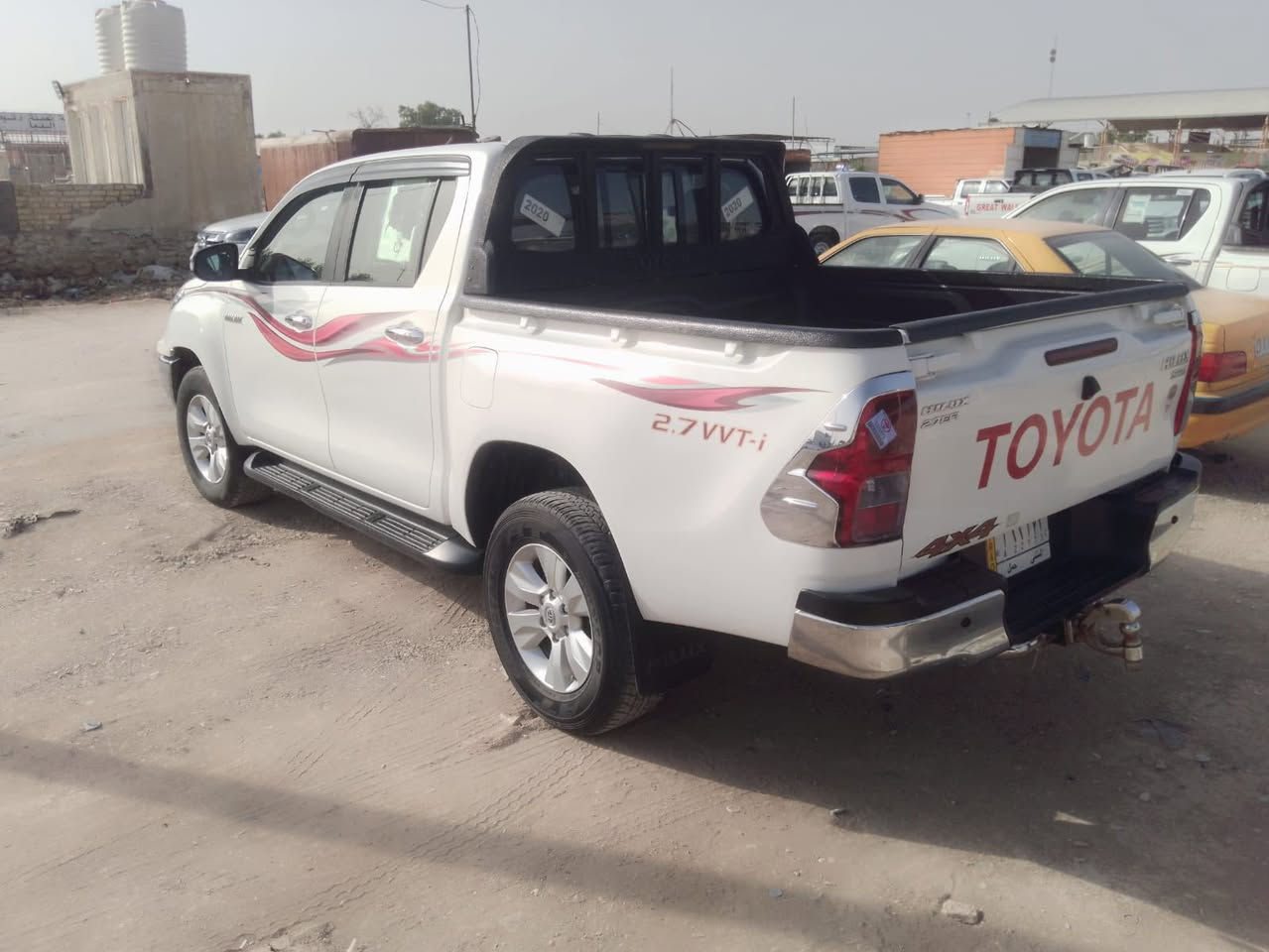 لبيع Toyota Hilux موديل 2020 🔥
***********
مكفولة كفالة عامة، وموتر نظيف بمعنى الكلمة

مكينة، گير، شاصي شرط والفحص مفتوح بالكامل ✔️
لا يحتاج أي صرف، جاهز للاستخدام مباشرة

دبل جاهز، تبريد ثلج، داخلية وكالة وخارجية مرتبة جداً
موتر هيبة، قوة، واعتمادية بكل الطر
مكان سيارة الرميثة المثى
