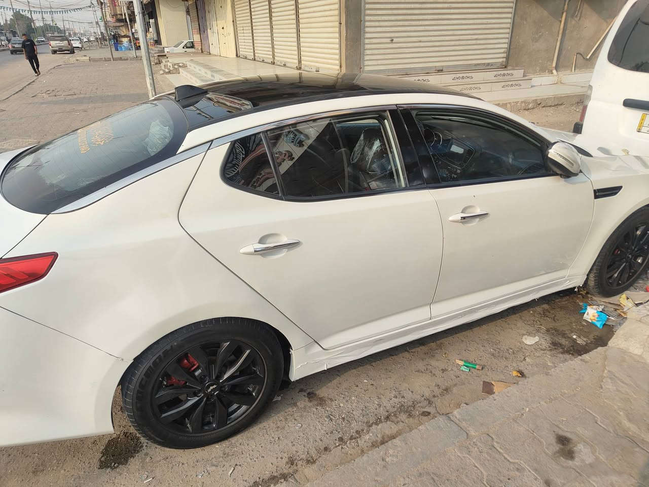K5اوبتيما
موديل 2016 
خط واحد غاز 
فول مواصفات VIP
كصه جنطه 
رقم سنويه شمالي طبق الاصل 
سعر 54
***********

