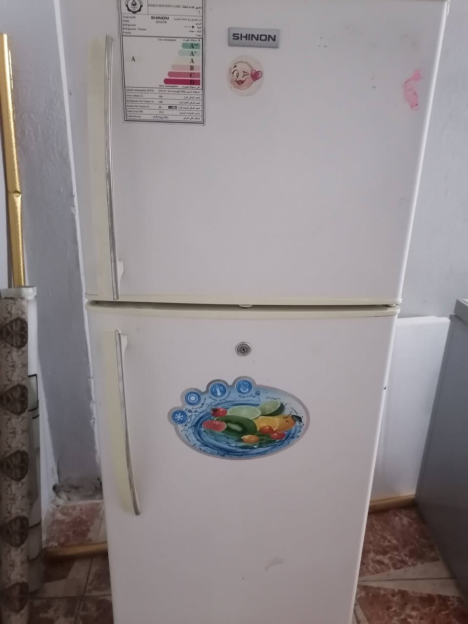ثلاجه صغيره السعر 110
مجمده صغيره 150
براد او كوفي بار 175
غرفه نوم تركيه 3 قطع 450 الف
بنكات عدد 2 سعر الواحد 25 الف


**إذا كنت صاحب هذا الإعلان وتريد حذفه لأي سبب، رجاءا أرسل رسالة إلى الدعم الفني**