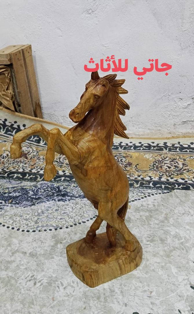 تحفيات  احصنه خشب الطبيعي نحت يدوي لطلب والاستفسار واتساب ***********
النجف الاشرف حي السلام شارع العين مقابل اسواق فد لحظة
#اثاث #طبلات #جاتي #تحفيات #واحد_عراق
