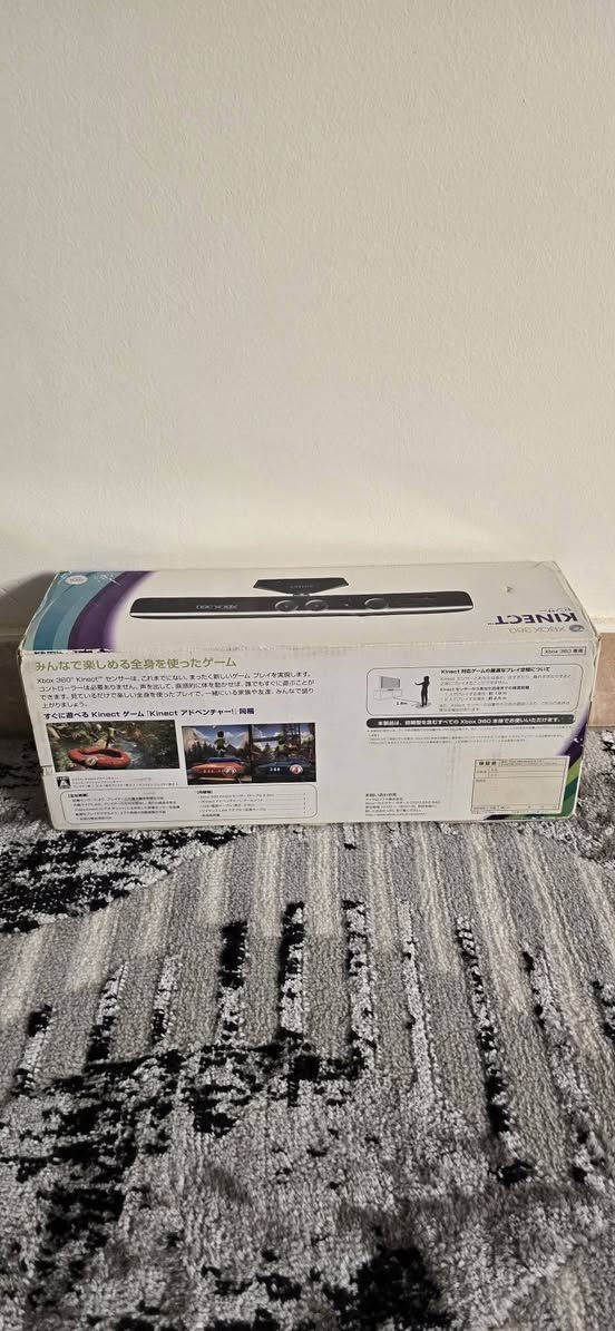 XBOX 360 KINECT ( JAPAN )

كامرة خاصه في جهاز XBOX 360 
قطعة مشتريها ومخزنها من 2015 استخدام قليل كلش ملحقات كاملة مع القرص الأصلي اللي يجي وياها 

السعر  : 80 الف مع هدية 🎁 

توصيل متوفر لجميع أنحاء العراق 🇮🇶 📦


**إذا كنت صاحب هذا الإعلان وتريد حذفه لأي سبب، رجاءا أرسل رسالة إلى الدعم الفني**